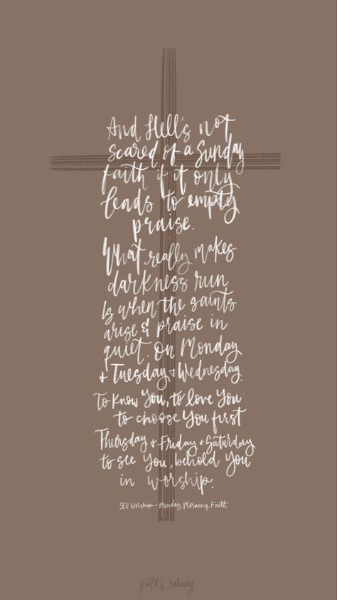 Song from SEU WORSHIP, #faith #jesus #church #aestheticwallpaper #aesthetic #art #music #worship Worship Lyrics Aesthetic, Worship Lyrics Wallpaper, Monday Morning Faith, Aesthetic Art Music, Faith Word Art, Faith Word, Christian Song Quotes, Lyrics Background, Worship Lyrics