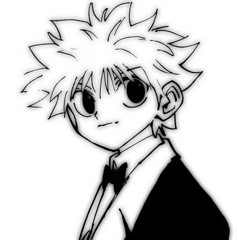 Gon And Killua Matching Icons Manga, Hxh Manga Pfp, Gon And Killua Matching Icons, Hxh Manga, Gon And Killua, Pfp Manga, Manga Pfp, Killua Zoldyck, Hunter Anime