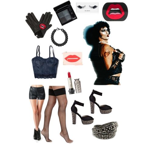 Frank n furter, dr frank n furter, Rocky horror, Halloween. Frank N Furter Costume Diy, Dr Frankenfurter Costume Women, Rocky Horror Halloween, Rocky Horror Outfit Ideas, Frank N Furter Costume, Horror Outfits, Goth Characters, Rocky Horror Costumes, Halloween Costume Sewing Patterns