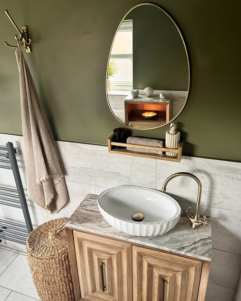 Ad Bathroom stills 🤍 swipe >> You have all been just as Obsessed with our new bathroom units as me when I posted about fitting the sink on my stories🙈 So here they are 😍 They are from @nextofficial the Natural Ritz Mango Wood Under Sink Storage Cabinet and matching console storage unit! They are an absolute statement with the beautiful mango wood and contrasting marble! They are also amazing quality which is exactly what we were looking for! As you know my bathroom is quite narrow and the... Narrow Bathroom Sink, Ad Bathroom, Narrow Bathroom, Under Sink Storage, Console Storage, Sink Storage, Bathroom Units, My Bathroom, New Bathroom