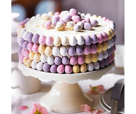 Mini-eggs-Martha-Collison-cake Mini Egg Cake, Mini Eggs Cake, The Great British Bake Off, Egg Cake, Mini Egg, Easter Baking, Easter Cake, British Bake Off, Great British Bake Off