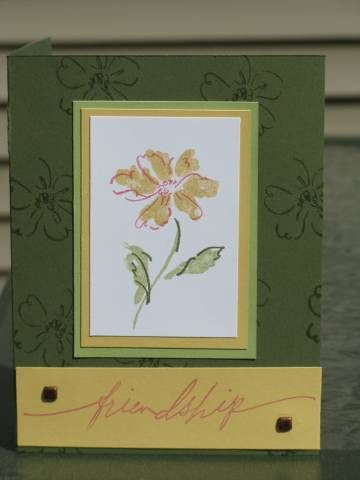 Split Coast Stampers, Heartfelt Thanks, Great Aunt, Scrapbook Room, Peachy Keen, Flower Card, Thanks Card, Flower Stamp, Family Friend