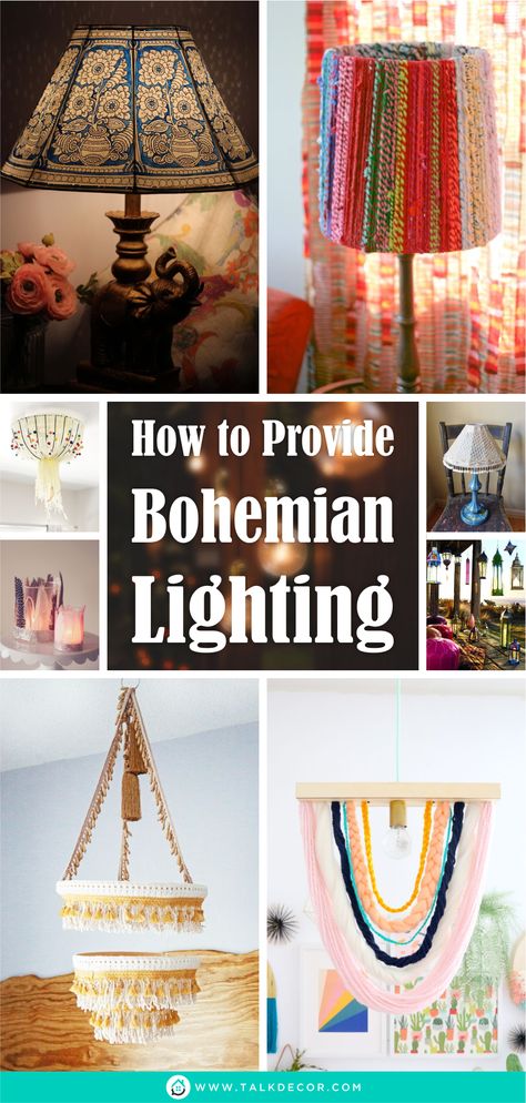 How to Provide Bohemian Lighting #bohemiandecoration #bohemianlighting #lighting, Decoration Doily Lamp, Feather Candle, Bohemian Lighting, Bohemian Lamp, Bohemian Diy, Boho Lamp, Boho Lighting, Bohemian Decoration, Boho Space