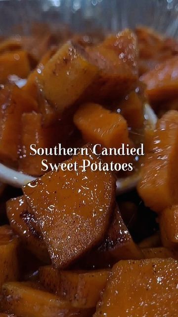 Recipes For Sweet Potatoes, Southern Candied Sweet Potatoes, Southern Candied Yams, Candied Sweet Potato Recipes, Glazed Sweet Potatoes, Potato Candy, Classic Southern Recipes, Candied Yams, Yams Recipe