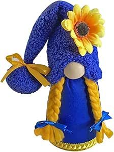 Sunflower Plush, Gnomes Diy, Blue Home, Diy Gnomes, Blue House, Interior Decoration, Collectible Dolls, Photo Storage, Family Friends