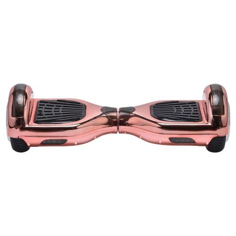 MotoTec 36v 6.5 in. Hoverboard Scooter with Bluetooth, Gold Hoverboard Segway, Hoverboard Girl, Hoverboard Scooter, Cool Fidget Spinners, Disney Surprise, Hover Board, Apple Watch Bands Fashion, Rose Gold Chrome, Travel Tools