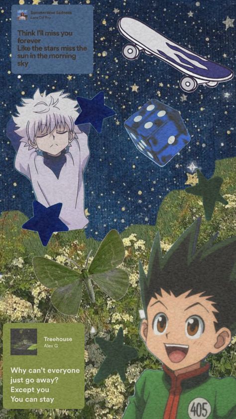 #hxh #Hunter x Hunter #gon #killua #wallpaper #aesthetic Killua Wallpaper Aesthetic, Killua Wallpaper, Hunter X Hunter Gon, Hunterxhunter Killua, Gon Killua, Hunter X Hunter, Aesthetic Iphone Wallpaper, Wallpaper Aesthetic, Aesthetic Wallpapers