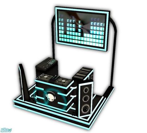 PureElements' Club Scene Dj Booth MESH Dj Booth Sims 4 Cc, Sims 4 Dj Cc, Sims 4 Dj Booth, Sims 4 Dj Booth Cc, Sims 4 Bar Cc, Sims 4 Bar, Sims 2 University, Sims 2 Games, Producer Studio