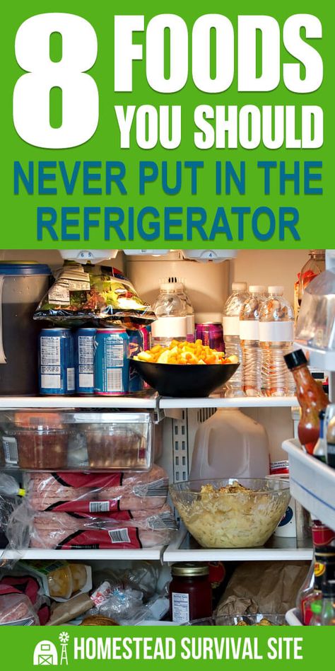 Most people are storing their food wrong and don’t even know it. By refrigerating non-refrigerable goods, you are likely causing your food to spoil faster than it should. #foodstorage #refrigerator #foodstockpile #food #homesteadsurvivalsite Survival Food Kits, 400 Calorie Meals, Emergency Food Supply, Survival Supplies, Cooking 101, Prepper Survival, Emergency Food, Homestead Survival, Survival Food