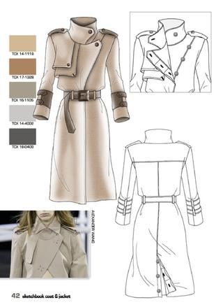 2015 Sketchbook coat&jacket 15 Preview Trench Coat Drawing, Fashion Portfolio Layout, Mode Mantel, Fashion Drawing Sketches, Fashion Design Sketchbook, Fashion Design Portfolio, Fashion Sketchbook, Fashion Illustration Sketches, Fashion Figures