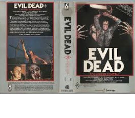 Lee Purcell, The Evil Dead 1981, Evil Dead 1981, Fear Book, Horror Vhs, Vhs Cover, The Evil Dead, The Exorcist 1973, Vcr Tapes