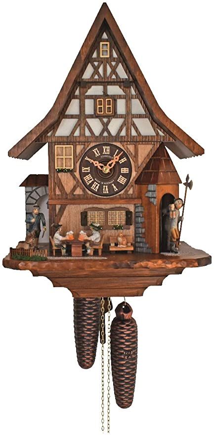 Anton Schneider Cuckoo Clock House, Beer Drinker, Dog Coocoo Clock, Coo Coo Clock, Clock Clipart, Best Wall Clocks, Cuckoo Clocks, Chalet Style, Beer Drinker, Fancy Houses, Grandfather Clock