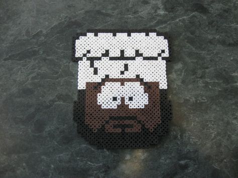 South Park Perler, Chef South Park, Kandi Patterns, Melty Beads, Bead Sprite, Hama Beads Patterns, Iron Beads, Water Beads, Pixel Pattern