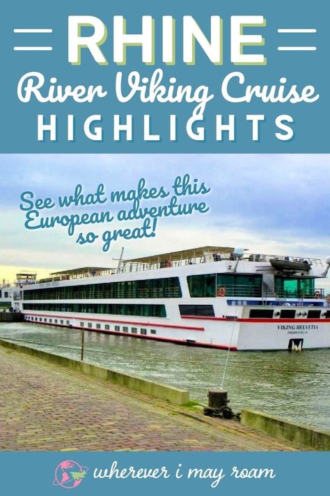 Viking River Cruise Rhine, Viking Rhine River Cruise, Viking River Cruise, Viking Cruise, Rhine River Cruise, Danube River Cruise, European River Cruises, European Trip, Come Along With Me