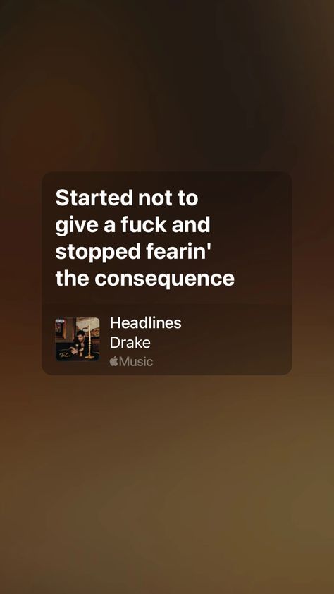 Headlines by Drake Honestly Nevermind Wallpaper, Headlines Drake, Best Drake Quotes, Honestly Nevermind, Punjabi Aesthetic, Dope Words, Trap Aesthetic, Drake Aesthetic, Drake Meme