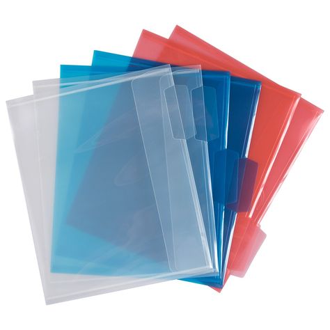 "Shop JAM Paper 8.5\" x 11\" Plastic File Folders, 6ct. at Michaels. com. Durable plastic folders for all of your document needs! Documents need protection? You have come to the right place. Whether it be for school or the workplace, you are definitely going to want a tool that not only protects your papers, but can help keep them organized. With a JAM Plastic File Folder, you can have both! With Jam Paper's Plastic File Folders, you can do anything! With tear-resistant and waterproof plastic, t Index Paper, Plastic Binder, Plastic Folders, Portfolio Case, Presentation Folder, Jam Paper, File Folders, You Can Do Anything, Index Cards