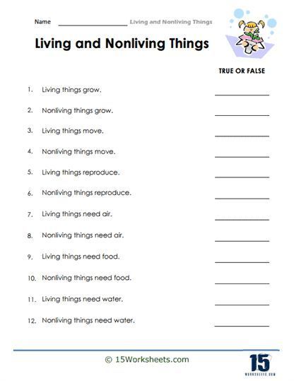 Immerse yourself in the captivating world of living and nonliving things with our engaging resource, the Living and Nonliving Things #2 Worksheet. Designed to expand upon the concepts introduced in the first worksheet, this educational tool further develops students' understanding of the characteristics and classifications of living and nonliving things. #ScienceEducation #LivingThings #NonlivingThings #Biology #EnvironmentalAwareness Worksheets For 5th Grade, Non Living Things, Living And Nonliving Things, Body Parts For Kids, Characteristics Of Living Things, First Grade Reading Comprehension, Living And Nonliving, Games For Kids Classroom, Teaching Math Strategies