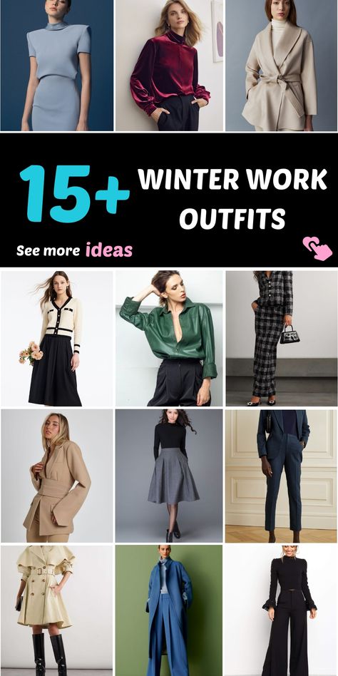 Elevate your office wardrobe this winter with our stylish work outfits designed to make a lasting impression. Embrace sophistication with tailored trousers and statement coats that exude confidence and professionalism. Dominate every meeting with our curated collection of chic pieces that will set you apart as a fashion-forward powerhouse. Stay ahead in the style game with these winter work outfit ideas that promise to elevate your status as the ultimate office fashion icon. Champagne Satin Dress, Winter Work Outfit, Long Sleeve Satin Dress, Winter Work Outfits, Belted Wrap Coat, Black Mom Jeans, Office Wardrobe, Dress Night Out, Ripped Mom Jeans