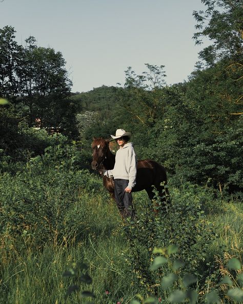 “Wild Nature” Winchester Capsule by Turteen . . . #13 #turteen #streetwear #cowboy Green Cowboy Aesthetic, Brokeback Mountain, Cowboy Aesthetic, Western Vibes, Boys Life, Green River, Western Aesthetic, Ranch Life, Wild Nature