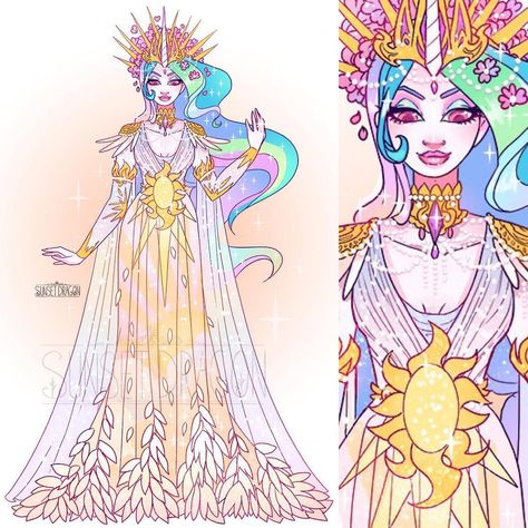 Queen Celestia, Celestia Human, Sunset Dragon, Cosplay Disney, Celestia And Luna, Instagram Queen, Princess Celestia, Princess Luna, My Little Pony Drawing