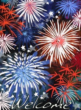 Paint Fireworks, Patriotic Paintings, Firework Tattoo, Firework Painting, American Flag Painting, Fireworks Art, 4th July Crafts, Patriotic Art, Flag Painting