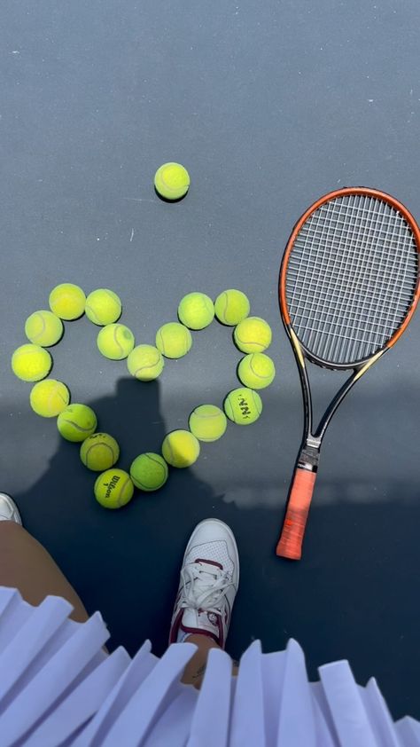 This is my true love 🎾🩷 | Instagram Squash Tennis, Tennis Aesthetic, My True Love, Tennis Life, Tennis Clubs, February 11, Big Dreams, Tennis Balls, Stay Active