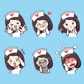 Nurse | Premium Vector Male Nurse Character Design, Nurse Character Design, Nurse Character, Hospital Reception, Medical Artwork, Nurse Cartoon, Nurse Team, Doctor Help, Medical Office Design