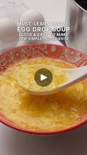 Eggdrop Soup Recipe Easy, Egg Drop Soup Recipe Easy, Eggdrop Soup Recipe, Calm Love, Egg Drop Soup, Egg Drop, Easy Soup Recipes, Soup Recipe, Recipe Book