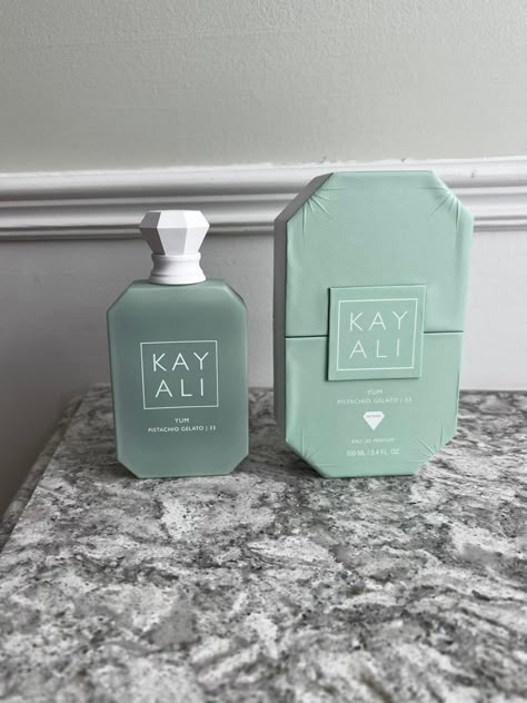 Kay Ali Pistachio Perfume, Kay Ali Perfume, Kay Ali, Alien Perfume, Koleksi Parfum, Perfume Bottle Design, Body Hygiene, Perfume Collection Fragrance, Smelling Good