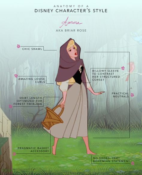 Anatomy of a Disney Character's Style: Princess Aurora | Disney Style My favorite princess....as long as she's in the BLUE dress... Disney Princess Funny, Disney Nerd, Funny Disney, Flynn Rider, Disney Sleeping Beauty, Briar Rose, Princesa Disney, Princess Aurora, Disney Life