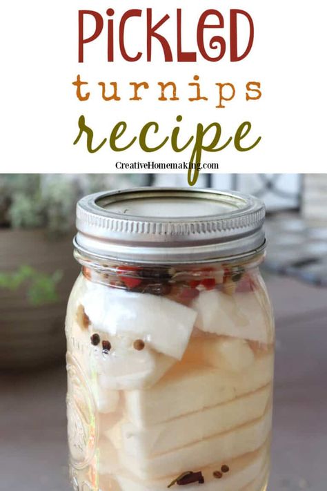 Turnip Recipe, Turnips Recipe, Turnip Recipes, Pickled Turnips, Home Canning Recipes, Quick Pickled, Pickled Beets, Turnips, Homemade Jam