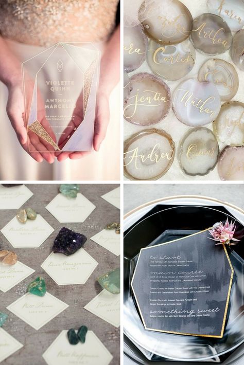 Different Ways to Have a Remarkable Geode Inspired Wedding - City of Creative Dreams Geode Wedding Invitations, Geode Invitation, Wedding Planning Organizer, Geode Wedding, Geode Cake, Wedding City, Wedding Planning On A Budget, Wedding Planning Guide, Wedding Planning Checklist