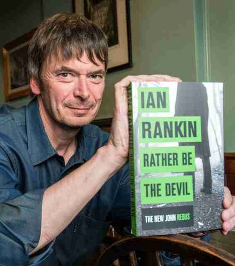 Ian Rankin, a popular British crime mystery author Ian Roussel, Ian Rankin Books, Ransom Riggs Books, Ian Rankin, Book Corners, Mystery Novels, Mystery Books, Mystery Book, Mystery Series