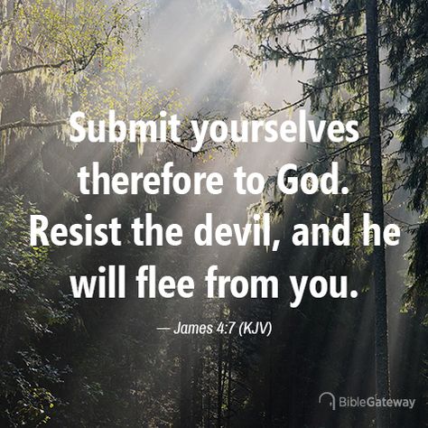 James Bible Verses, James 4 7, Popular Bible Verses, Book Of James, Bible Verses Kjv, King James Bible Verses, Bible Topics, Bible King James Version, James 4