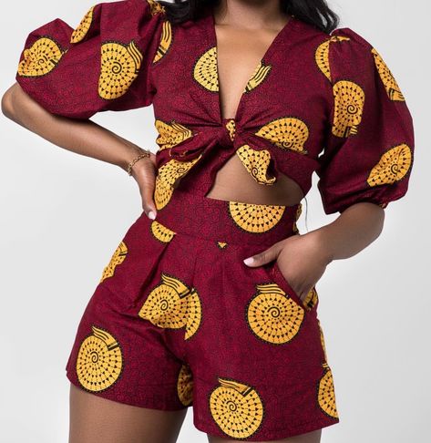 Ankara Shorts, Looks Hip Hop, African Print Jumpsuit, Ethno Style, African Print Clothing, Afrikaanse Mode, Latest Ankara, African Fashion Ankara, African Fashion Modern