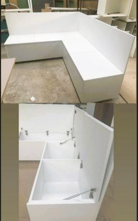 Mudroom Bench Plans, Corner Bench, Dinning Room Design, Studio Apartment Ideas, Diy Storage Cabinets, Banquette Seating, Kitchen Benches, Cardboard Furniture, Repurposed Furniture Diy