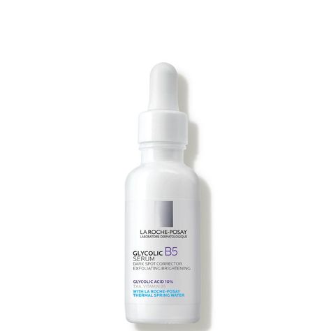 La Roche-Posay Glycolic B5 Serum Dark Spot Corrector (1 fl. oz.) - Dermstore Laroche Posay, Best Dark Spot Corrector, B5 Serum, Dark Spot Corrector, Tranexamic Acid, Skin Medica, Alpha Hydroxy Acid, Skin Radiance, Kojic Acid