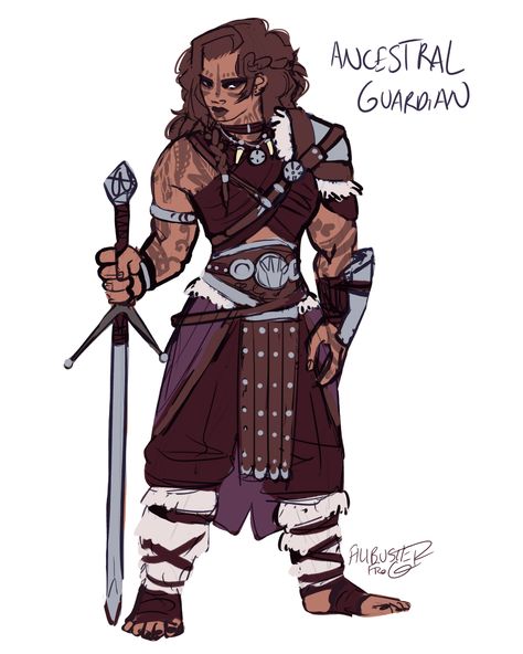 Dnd Outfits Barbarian, Dnd Fairy Barbarian, Barbarian Dnd Outfit, Barbarian Character Design Woman, Barbarian Outfit Woman, Elf Barbarian Female, Female Barbarian Dnd, Dnd Barbarian Character Design, Dnd Barbarian Woman