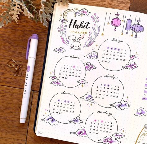 Journal Habit Tracker Ideas, Bullet Journal Habit Tracker Ideas, Couple Journal, Habit Tracker Ideas, Bullet Journal Habit Tracker, Journal Habit Tracker, Tracker Ideas, Bullet Journal For Beginners, Bullet Journal Ideas Templates