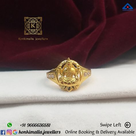 #KJ_G622 Net Weight: up to 5 grams Item : Ladies Rings Fb, Insta, Pinterest: @konkimalla.jewellers Lakshmi Devi Rings, Lakshmi Devi Rings Gold, Girls Ring, Lakshmi Devi, Ladies Rings, Gold Jewels Design, Ring Model, Computer Coding, Newborn Baby Photoshoot