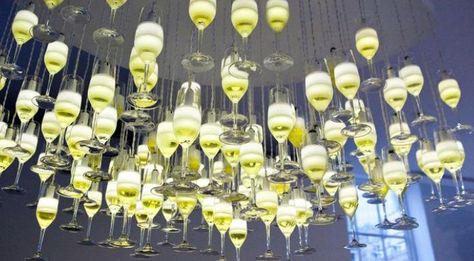 Glorious Champagne Chandelier, Champagne Dinner, Wine Tasting Events, French Theme, Dinner Event, Event Inspiration, Family Rooms, Champagne Flutes, In Peace