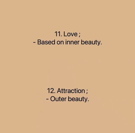 Difference Between Love And Attraction Inner Beauty, On Instagram, Quick Saves, Instagram