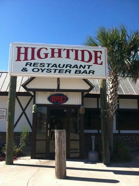 Iconic seafood restaurant in For Walton Beach Okaloosa Island, Ocean Springs, Florida Trip, Fort Walton Beach, Wine Store, Orange Beach, Santa Lucia, Gulf Shores, High Tide