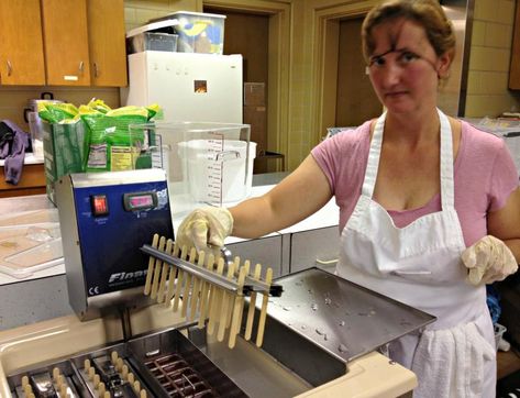 WKSU News: Local fruits help a new popsicle business start to gel Popsicle Business, Popsicles Packaging, Gourmet Popsicles, Chocolate Sorbet, Fall Produce, Ice Cream Business, Local Fruit, Food Program, Fruit Shop