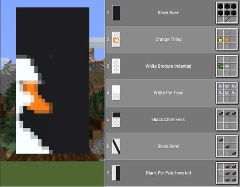 Minecraft Dye Guide, Pride Month Minecraft Builds, Cool Banner Ideas Minecraft, Aesthetic Minecraft Banner Designs, Chicken Banner Minecraft, Cute Minecraft Banner Designs Tutorial, Cool Banner Minecraft, Banner Design Minecraft Step By Step, Banner Design Ideas Minecraft