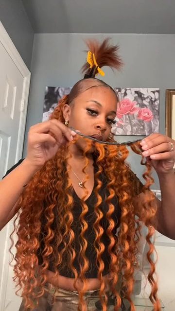 Claw Clip Quick Weave, Quick Weave Curly, Claw Clip Hairstyle, Clip Hairstyle, Half Braid, Bouncy Hair, Loose Waves Hair, Quick Weave Hairstyles, Micro Braids