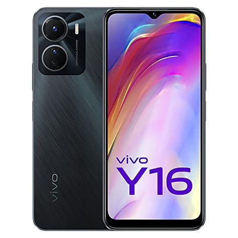 Price: (as of at the time of purchase will apply to the purchase of this product.">Details) 13MP+2MP Rear Camera | 5MP Selfie Camera 16.55 cm (6.51" inch) HD+ LCD Display Memory & SIM: 4GB RAM | 64GB internal memory 10W fast charging with 5000mAh battery Vivo Y16, Mobile Phone Price, Selfie Camera, Computer Peripherals, New Phones, Operating System, Mobile Accessories, Fast Charging, Usb Cable