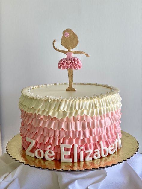 Dance And Twirl Birthday Party, Tutu Cute 2nd Birthday Party, Ballerina Cake Ideas, Tutu Birthday Cake, Ballerina Birthday Party Cake, Dance Birthday Cake, Dance Cake, Ballet Cake, Ballerina Birthday Cake