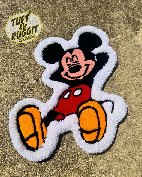 Cozy vibes with this ‘Life is Good’ Mickey Mouse custom rug 🐭✨ We used both loop pile and cut pile tufting guns to give Mickey that perfect puffy look. Want to create your own cozy masterpiece? DM us to get started on your custom rug! #CustomRugs #TuftingArt #CozyCreations #MickeyMouse #tufting #disney Cozy Vibes, Tufted Rug, Custom Rugs, Life Is Good, Life Is, Get Started, Create Your, Create Your Own, Rug