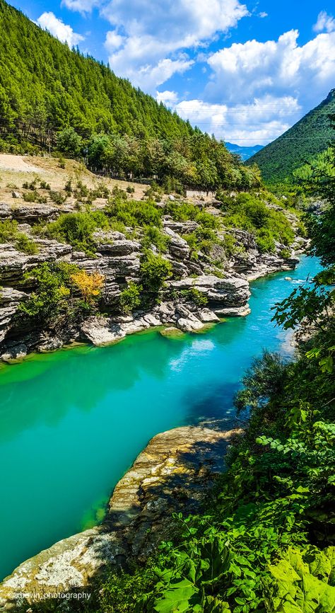 Shala River Albania, Albania Nature, Albanian Landscape, Travel Albania, Albania Tourism, Theth Albania, Permet Albania, Montenegro Travel, Earth Nature